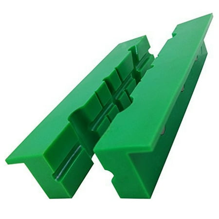 

SIEYIO Grooved Surface Embedded Magnets Soft Vise Jaws Specifically Designed Keep Round