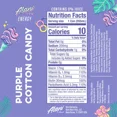 thumbnail image 4 of Alani Nu Energy Drink, Purple Cotton Candy Flavor, 12 fl oz Cans, 12 Pack, 4 of 6