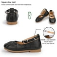 thumbnail image 6 of Toddler Little Girl Mary Jane Dress Shoes Ballet Flats for Girl Party School Shoes Bowknot Princess Shoes, 6 of 7