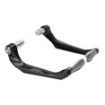 thumbnail image 2 of Ysyqkn 1 Pair Motorcycle Lever Guards Clutch Brake Handlebar Protector Parts Handguards Silver, 2 of 9