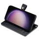 thumbnail image 3 of For Samsung Galaxy Xcover7 Wallet Case Shockproof Leather Phone Cover with 2 Straps - Black, 3 of 5