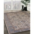 thumbnail image 2 of Ahgly Company Indoor Rectangle Mid-Century Modern Mauve Taupe Purple Oriental Area Rugs, 5' x 8', 2 of 6
