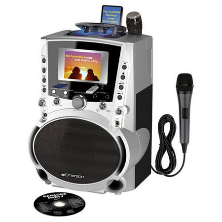 Emerson Karaoke Portable CDG / MP3G Karaoke System