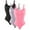 3 pcs: Black-Pink-Lavender, variant on MANIFIQUE 3 Packs Women's Shapewear Bodysuit Tummy Control Body Shaper Waist Snatching Body Suit Thong