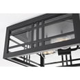 thumbnail image 6 of Elegant Lighting Harley 11 inch Outdoor Flush Mount in Black, 6 of 8