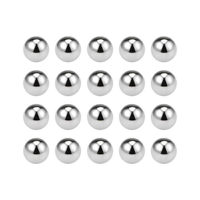 Unique Bargains 5mm Billes de Roulement Solides Acier au Chrome (GCr15) G10 Boules de Précision 25 pcs