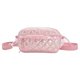 thumbnail image 1 of Bolsa bandolera de moda para mujer, hobo acolchado con rombos que combina con todo para regalo (rosa) Likrtyny Para Estrenar, 1 of 8