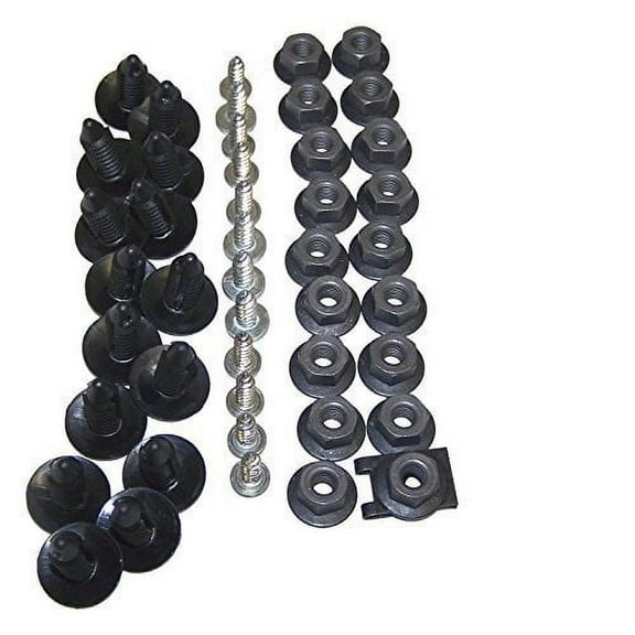 Crown Automotive 5AGFRKIT CAS5AGFRKIT 84-94 XJ CHEROKEE FENDER FLARE HARDWARE KIT