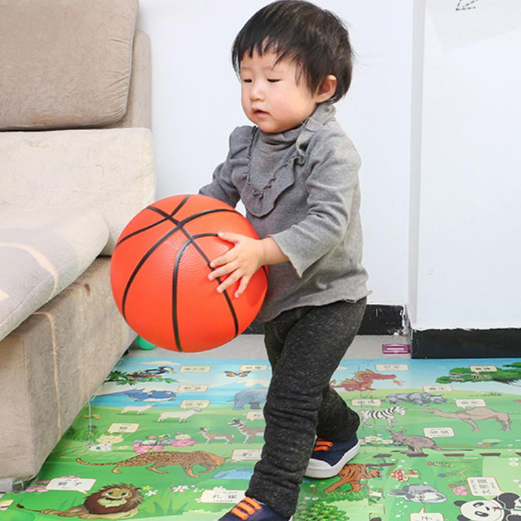8.5'' Mini Basketball Kids Outdoor Sports Toy Birthday Gift PVC Plastic 