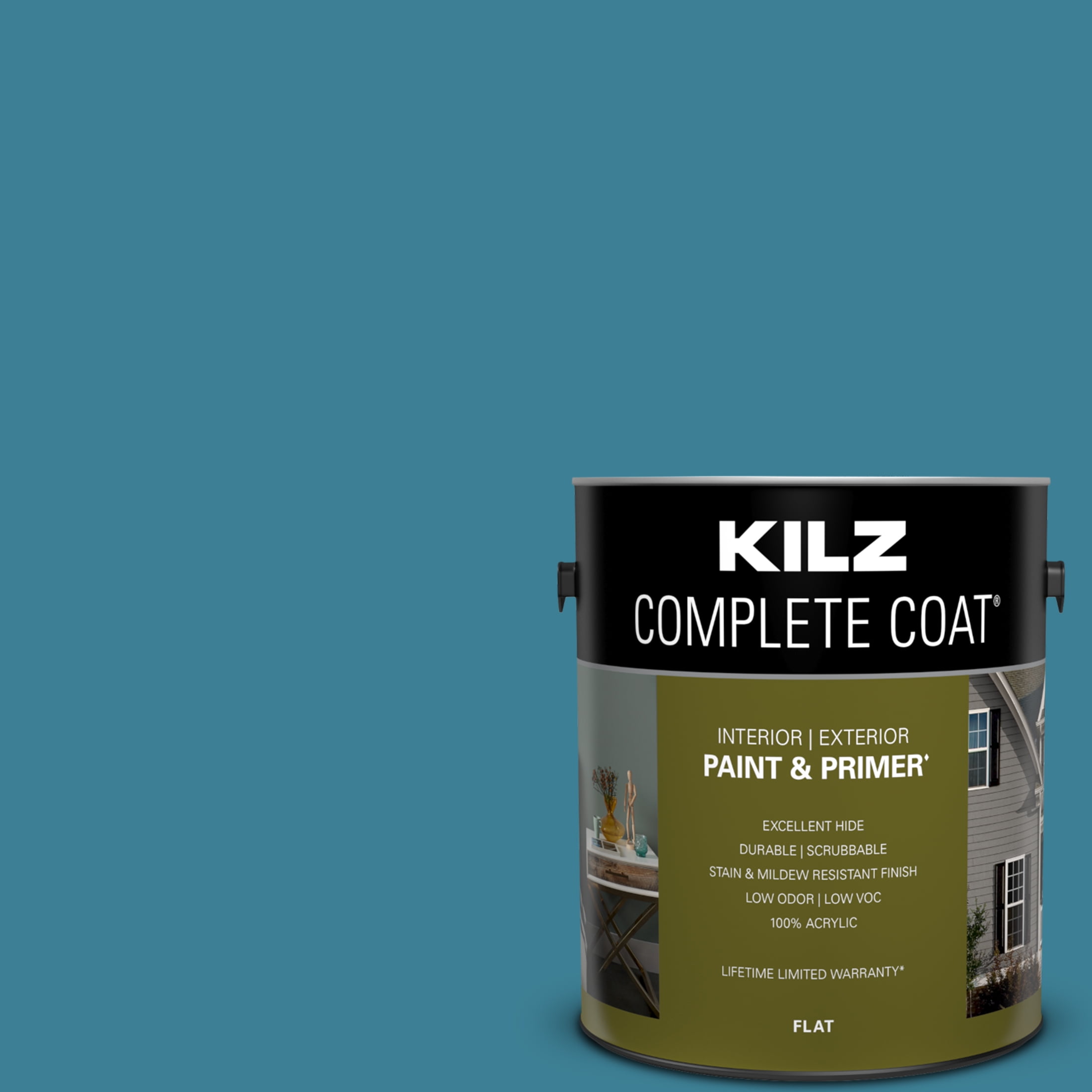 Blue Door, KILZ Complete Coat Interior/Exterior Paint & Primer, 1 Gallon #RE140-02