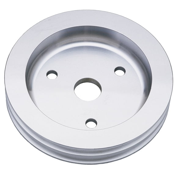 Trans-Dapt 9481 TDP9481 CRANK PULLEY DBL ALUM SBC