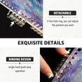 thumbnail image 4 of WOBOGO Beautiful Fantasy Wolf Notebook College Horizontal Grid Paper Ink Spill Resistant Water Resistant Cover 8.3x5.7x0.4in, 4 of 8