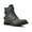Grey, variant on Patrick MPX808583 Men's 7-Eyelets Classic Combat Motorcycle Biker Boots with Zipper Closure, in Brown, Men's Size 7