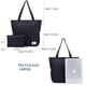 thumbnail image 5 of Bolsa Tote ETidy Gran Capacidad Plegable Resistente al Agua Verde, 5 of 6