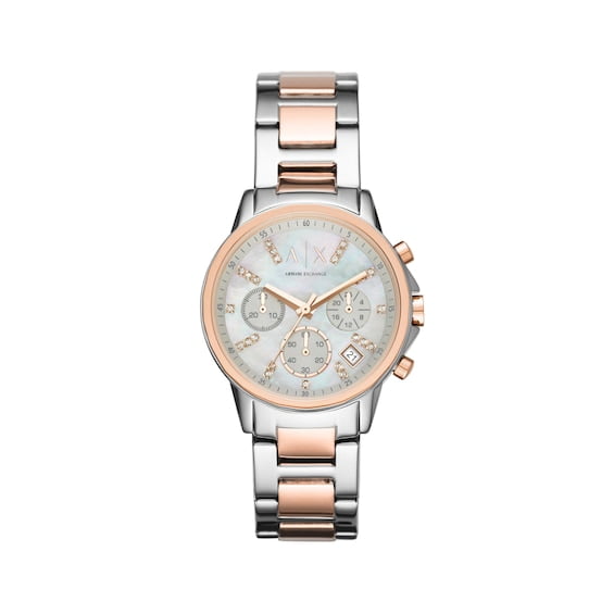 Women's Lady Banks AX4331 Silver Stainless-Steel Quartz Watch