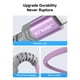 thumbnail image 5 of Cable de conector auxiliar de audio USB C a 3,5 mm JSAUX morado de 1 m, 5 of 7