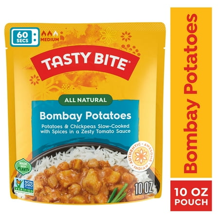 Tasty Bite Bombay Potatoes 10oz - Spiced potato curry