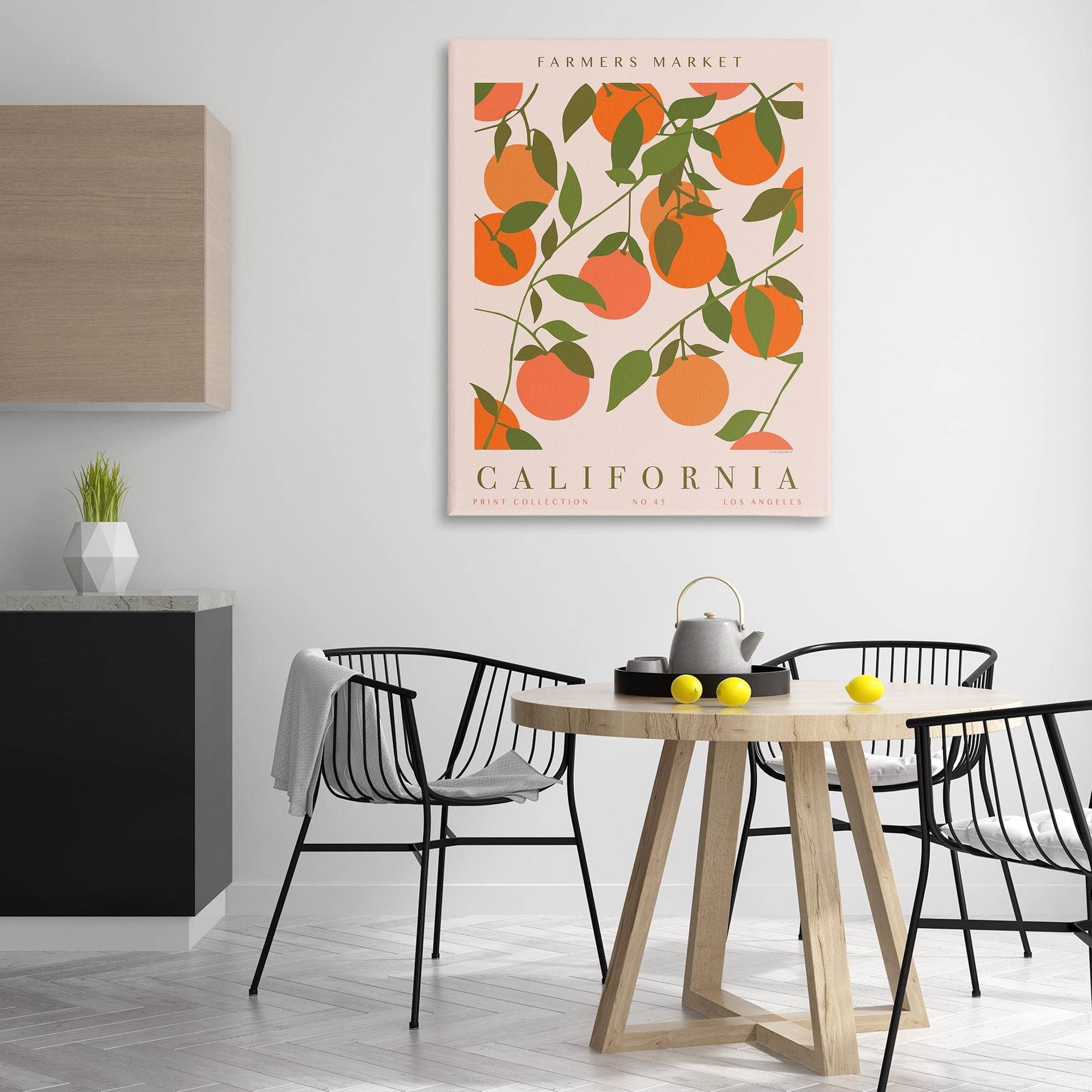 Stupell Industries California Farmers Market Food & Beverage Painting Gallery Wrapped Canvas Art Print Wall Art, 36 x 48