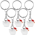 thumbnail image 1 of 5 llaveros de pollo para mochila o bolso, 1 of 8