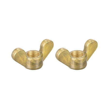 

Brass Wing Nuts M20 Butterfly Nut Hand Twist Tighten Fasteners for Furniture Machinery Electronic Equipment 2Pack