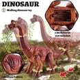 thumbnail image 4 of Juguete De Dinosaurios Eléctricos Para Niños Figura De Dinosaurios Que Caminan Con Lámpara De Proyector Y Simulación De Puesta De Huevos Modelo Tyrannosaurus Rex Para Niños Mayores De 3 Años Eigraketly HA037004-00, 4 of 6
