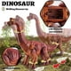 thumbnail image 4 of Juguete De Dinosaurios Eléctricos Para Niños Figura De Dinosaurios Que Caminan Con Lámpara De Proyector Y Simulación De Puesta De Huevos Modelo Tyrannosaurus Rex Para Niños Mayores De 3 Años Yuarrent HA037004-00, 4 of 6