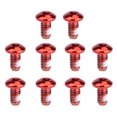 thumbnail image 1 of ZTTO Bicycle Color Disc Screw Mountain Bike Disc Screw Disc Brake Pad T25 Screw M5 * 10 Brake Fixing Screws, 1 of 6