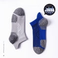thumbnail image 3 of Calcetines de verano de secado rápido para correr, calcetines deportivos coloridos para hombre y mujer, calcetines náuticos de boca baja, calcetines cortos para fitness al aire libre, 3 of 5