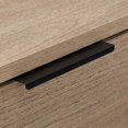 thumbnail image 2 of Bouclair Taupe Side Table with Drawer, 2 of 4