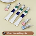 thumbnail image 4 of 8Pcs Clothes Clips Groove Design Non Slip T-shirt Socks Coat Quilt Drying Clamps Dormitory Essential for Daily Use, 4 of 10