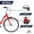 thumbnail image 3 of Tricicleta Triciclo Para Adulto Rodada 26 Shimano Velocidade, 3 of 9