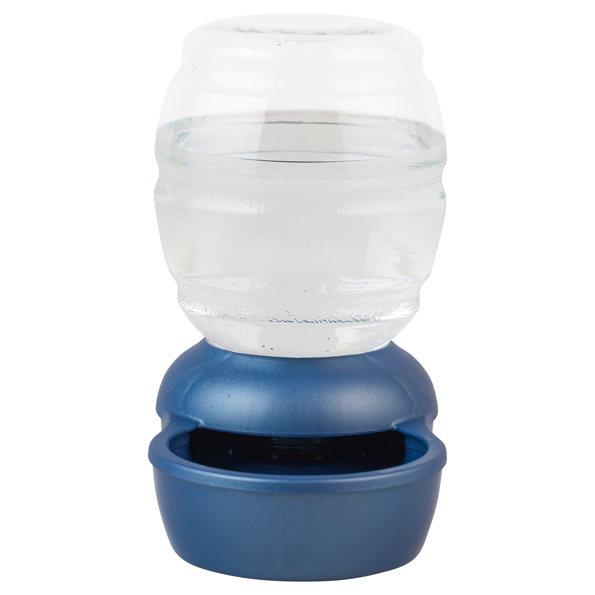 Petmate Pearl Replendish Pet Waterer with Microban for Dogs and Cats, Peacock Blue, 1 Gallon