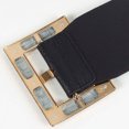 thumbnail image 3 of relayinert Buckle Decorative Belt For Dress Standout Fashion Detail To Look Adjustable And Elastic Leather, 3 of 6