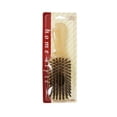 thumbnail image 2 of 1 Men Boar Hair Bristle Beard Mustache Brush Soft Hard Palm Round Wood Handle !!, 2 of 6