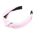 thumbnail image 3 of PU Leather Hair Band Wide Rim Pressure Hair Band Anti-slip Knotted Headband, 3 of 8