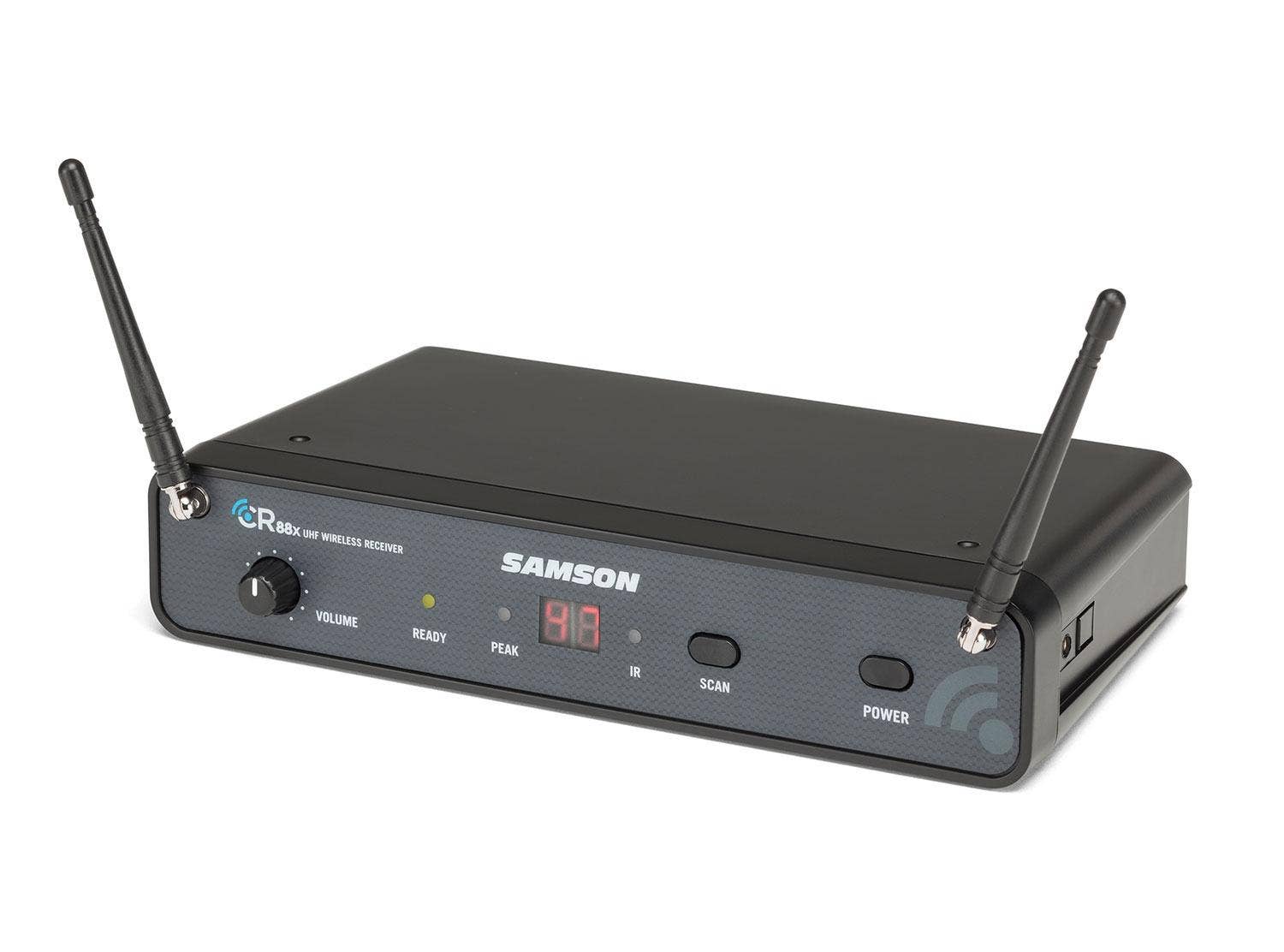 Samson Technologies Concert 88x Earset Wireless System with SE10 Low Profile Earset Microphone D Band SWC88XBCS-D,Black