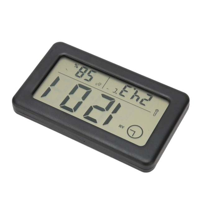 Reloj Electrónico, Pantalla De Temperatura Portátil Montada En La Pared Reloj LED Digital Pantalla De Humedad Para Oficina