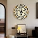 thumbnail image 5 of Reloj de Pared de Madera de 30 Cm | Reloj Decorativo Silencioso y Personalizado | Decoración Multicolor Duradera para El Hogar | Reloj Moderno para Sala de Estar y Dormitorio | Fácil Montaje, 5 of 6