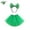 A, variant on TERGAYEE St. Patrick's Day Party Costume Accessories Set -Tutu Skirt, Bow Tie Headband(Adult) Holiday Decor