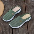 thumbnail image 5 of Ladies Breathable Mesh Soft Sole Closed Toe Orthopedic Shoes for Women Summer Fashionable Versatile Casual Trendy Shoes Green 8.5 [EU-41], 5 of 6