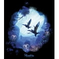 thumbnail image 2 of Women's Avatar: The Way of Water Pandora Flying Logo  Graphic Tee Black 2X Large, 2 of 4