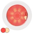 thumbnail image 2 of Hella Marine EuroLED 150 Recessed Surface Mount Touch Lamp - Red/Warm White LED - White Plastic Rim, 2 of 2