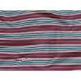 thumbnail image 5 of oneOone Rayon Red Fabric Stripes Sewing Fabric By The Yard Printed Diy Clothing Sewing Supplies 56 Inch Wide-4E, 5 of 6