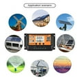 thumbnail image 4 of Contrôleur de Charge Solaire avec Double Port USB 10/20/30/40/50/60/70/80/90/100A Contrôleurs Solaires Régulateur de Pile, 4 of 5