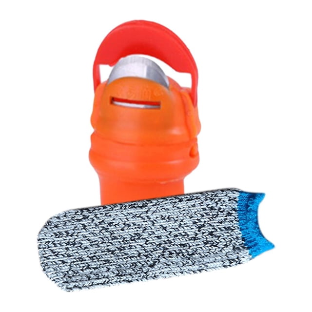 de de silicona Cuna de separada para recoger pimientos de S (con cubierta antideslizante) Zulema Cortadores de pulgar de silicona