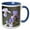 Blue/White, variant on 3drose, Lavender Iris Flowers - Spring Photography, 11oz Magic Transforming Mug
