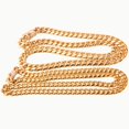 thumbnail image 2 of GHSDFBB Dog Collars for Large Dogs Rust-Free Dog Training Collars Large Pet Dogs/Bully Pitbull 10mm-18inch Golden, 2 of 5