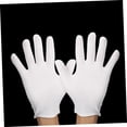 thumbnail image 4 of BEADCEST 20Pair White Cotton Industrial Gloves Comfortable Protective Gloves for Gardening Construction and Handling, 4 of 7