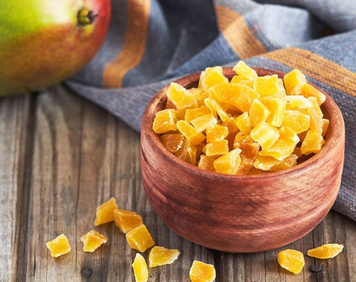 Dried Diced Mango, 10 Pounds — Kosher, Vegan — by Food to Live