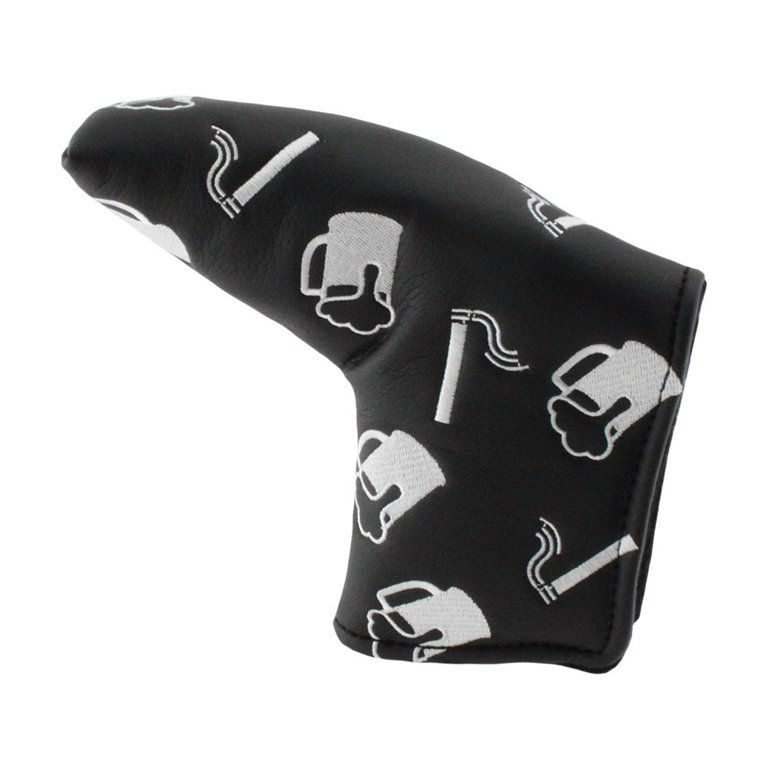 Hurricane Golf Smoke/Mug Black Blade Putter Headcover FOR ODYSSEY